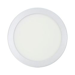 Downlight Led Superficie Redondo Cromado 20 W 1500 Lm 6400 K Luz Fria Ø 22 X 3 Cm