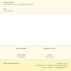 Elfo/Elfa Muñecos 17 X 9 X 42 Cm, Modelos Variados