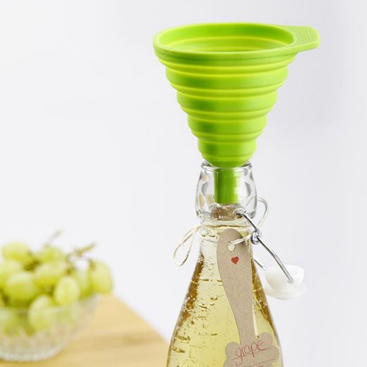 Embudo Plegable De Silicona Ø8,5 Cm