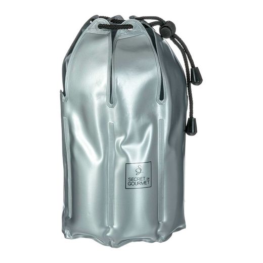 Enfriador Para Botellas De Color Plateado