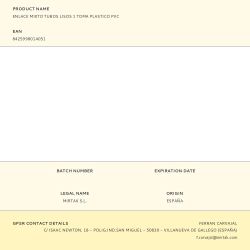 Enlace Mixto Tubos Lisos 1 Toma Plastico Pvc