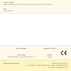 Enrollacables 50 M 3 G 1,50 Mm² 4 Tomas Bipolares Con T/Tl Con Tapas Ip54