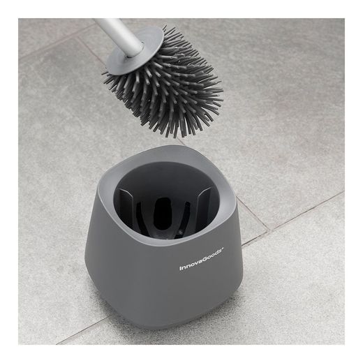 Escobillero Wc De Goma Para El Inodoro Kleanu