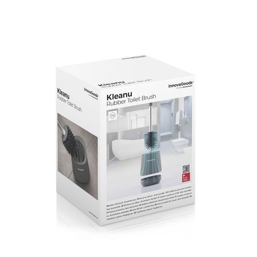 Escobillero Wc De Goma Para El Inodoro Kleanu