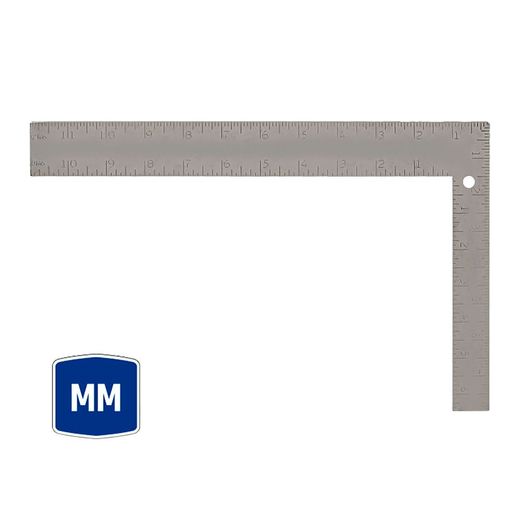 Escuadra Carpintero, Métrico-Sae, 200 X 300 Mm