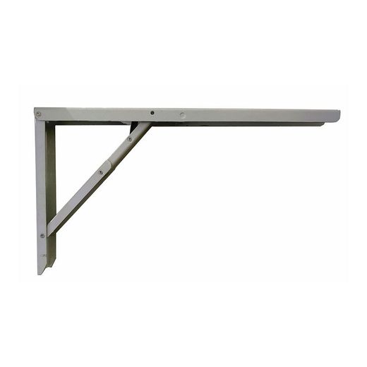 Escuadra De Acero Plegable Abat-Table Plata 30 X 52 Cm
