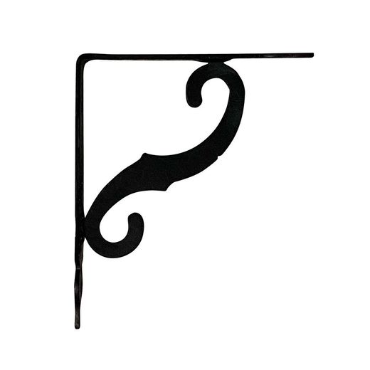 Escuadra Ornamental Plm05 Negro 230 X 190 Mm