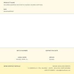 Escurrecubiertos De Plástico Colores Surtidos 16 X 7 X 14 Cm