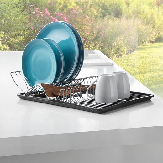 Escurreplatos Con Ala Abatible Wing-Tex 50 X 31 X 11 Cm