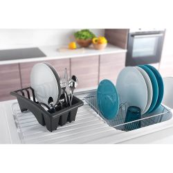 Escurreplatos Con Bandeja Extraible 35 X 30 X 11 Cm