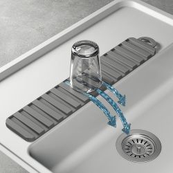 Escurreplatos Reversible Gravity Slim 40 X 8 Cm