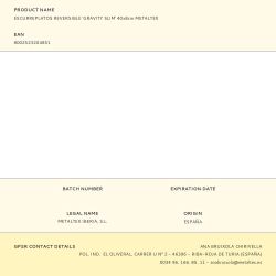 Escurreplatos Reversible Gravity Slim 40 X 8 Cm