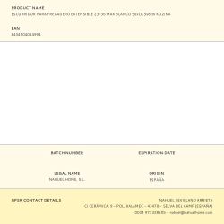Escurridor Para Fregadero Extensible 23-36 Cm Blanco 50 X 18,5 X 8 Cm