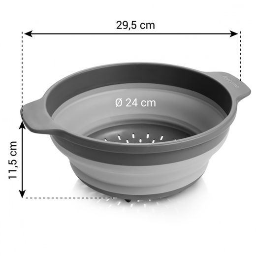 Escurridor Plegable Grandchef Ø24 Cm
