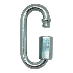 Eslabón Rápido Esl01, Acero Galvanizado, 4 Mm. 2 Unidades