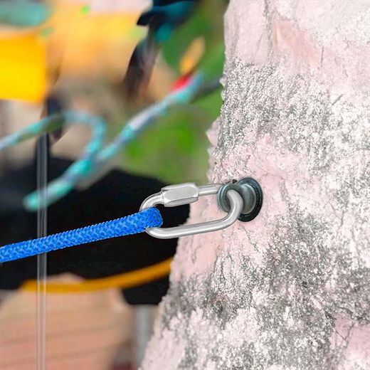 Eslabón Rápido Esl01, Acero Galvanizado, 5 Mm. 2 Unidades