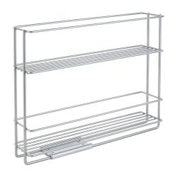 Especiero Deslizante 2 Estantes In&Out 28 X 6 X 22 Cm