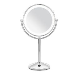 Espejo Pie Cromado Led  X10Au