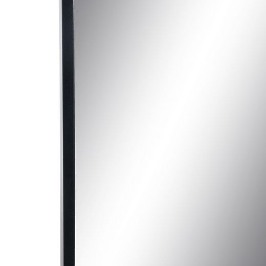 Espejo Vestidor Negro Aluminio-Cristal 56 X 3 X 165 Cm
