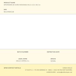 Espumadera De Acero Inoxidable Ø11,5 X 0,3 X 54,5 Cm