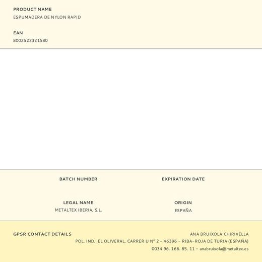 Espumadera De Nylon Rapid