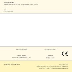 Espumador De Leche Con Pilas 2 X Aa (No Incluidas)