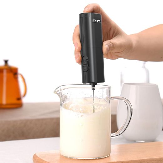 Espumador De Leche Eléctrico Con Pilas 2 X Aa (No Incluidas)