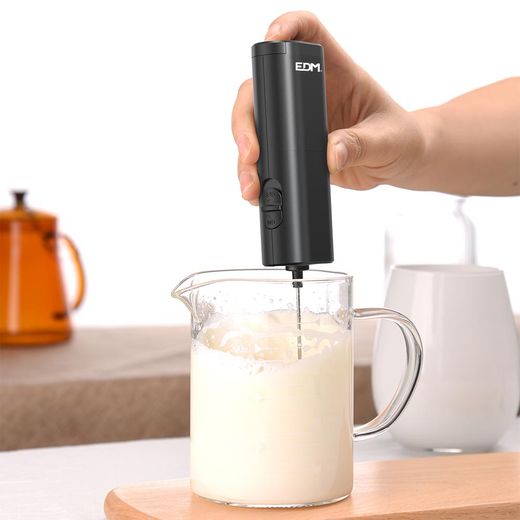 Espumador De Leche Eléctrico Con Pilas 2 X Aa (No Incluidas)