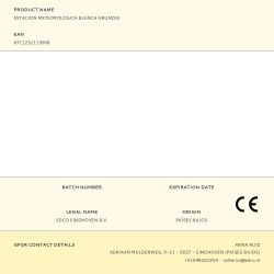 Estacion Meteorologica Blanca Grundig