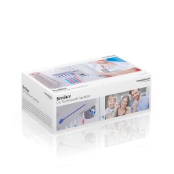 Esterilizador Uv De Cepillos Dentales Con Soporte Y Dispensador  De Dentífrico