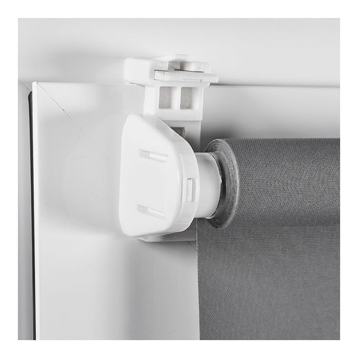 Estor Enrollable Clip & Fix Gris Asfalto 150 X 180 Cm