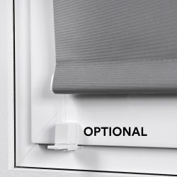 Estor Enrollable Clip & Fix Opaco Marfil 120 X 180 Cm