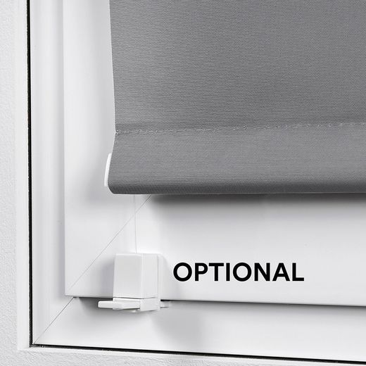 Estor Enrollable Clip & Fix Opaco Marfil 120 X 180 Cm