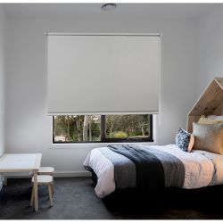 Estor Enrollable Clip & Fix Opaco Marfil 120 X 180 Cm