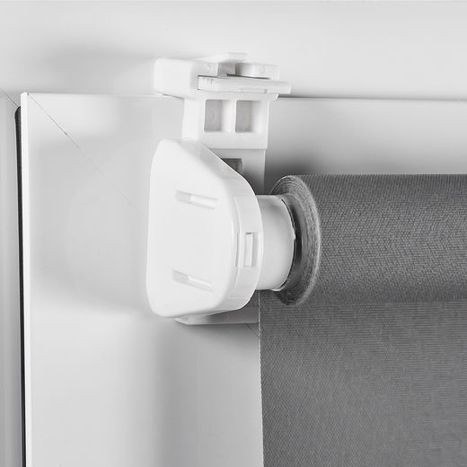 Estor Enrollable Clip & Fix Opaco Marfil 120 X 180 Cm