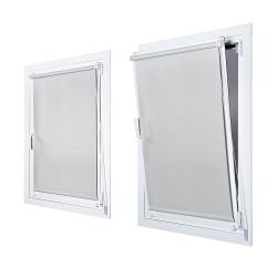 Estor Enrollable Clip & Fix Opaco Marfil 120 X 180 Cm