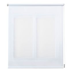 Estor Enrollable Clip & Fix Blanco Nieve 150 X 180 Cm