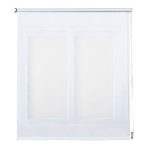 Estor Enrollable Clip & Fix Blanco Nieve 150 X 180 Cm