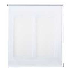 Estor Enrollable Clip & Fix Blanco Nieve 75 X 180 Cm