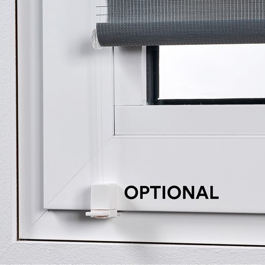 Estor Enrollable Clip & Fix, Noche & Dia, Blanco 120 X 180 Cm