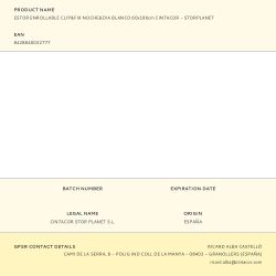 Estor Enrollable Clip & Fix, Noche & Dia, Blanco 60 X 180 Cm