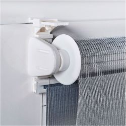 Estor Enrollable Clip & Fix, Noche & Dia, Lino 120 X 180 Cm