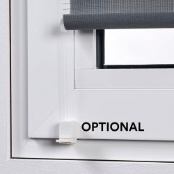 Estor Enrollable Clip & Fix, Noche & Dia, Lino 150 X 180 Cm