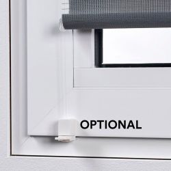 Estor Enrollable Clip & Fix, Noche & Dia, Lino 150 X 180 Cm