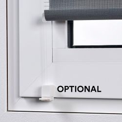 Estor Enrollable Clip & Fix, Noche & Dia, Plata 120 X 180 Cm