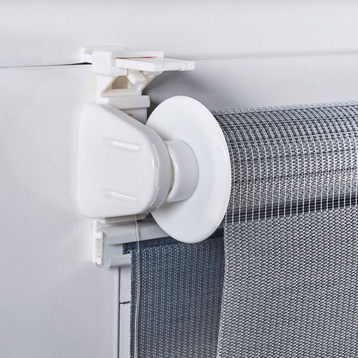 Estor Enrollable Clip & Fix, Noche & Dia, Plata 150 X 180 Cm