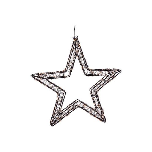 Estrella 800 Leds Negro 36 Cm