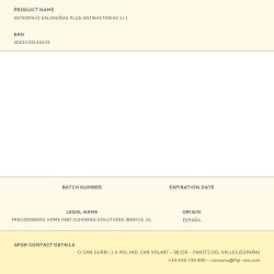 Estropajo Salvauñas Plus Antibacterias 1+1