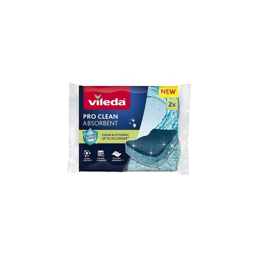 Estropajo Viscosa Pro Clean Absorbent, 2 Uds