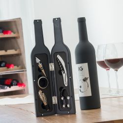Estuche De Vino Con Forma De Botella